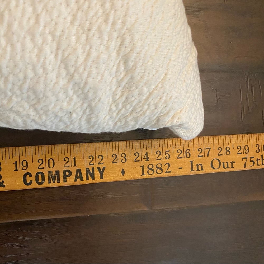 New with box Avacado Organic pillow size 19” * 29” - Picture 10 of 12